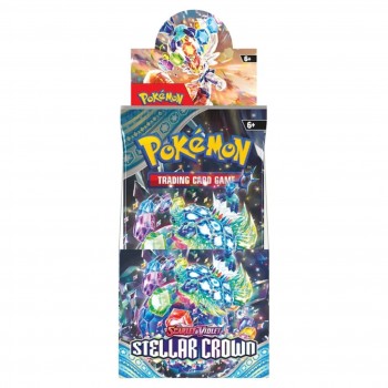 Pokemon Scarlet & Violet: Stellar Crown Half Booster Box papildymas (anglų k.)